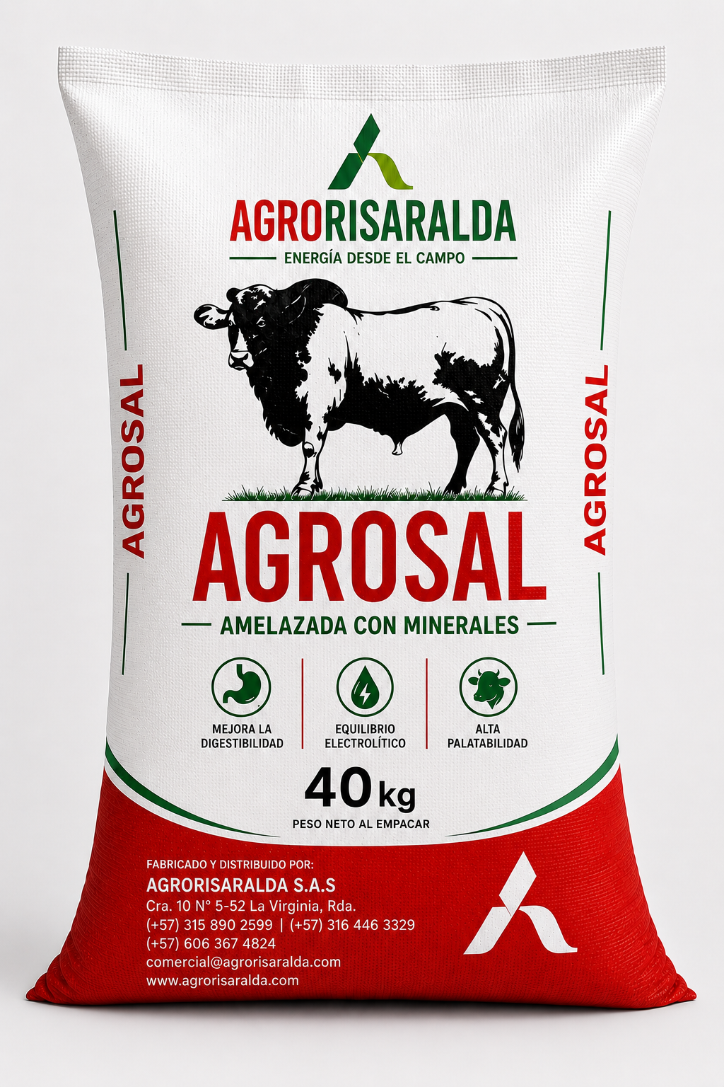 Agrosal 40 kg Agro Risaralda