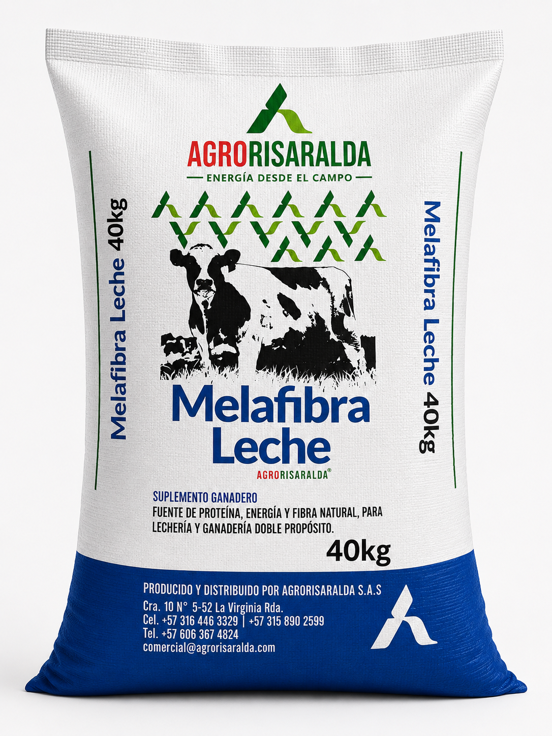 Melafibra Leche 40 kg