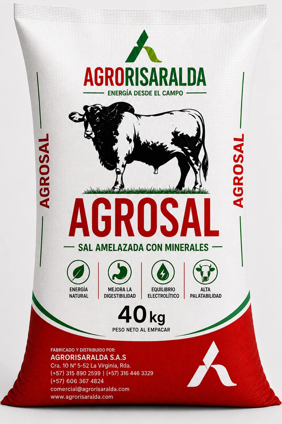 Agrosal 40 kg AgroRisaralda