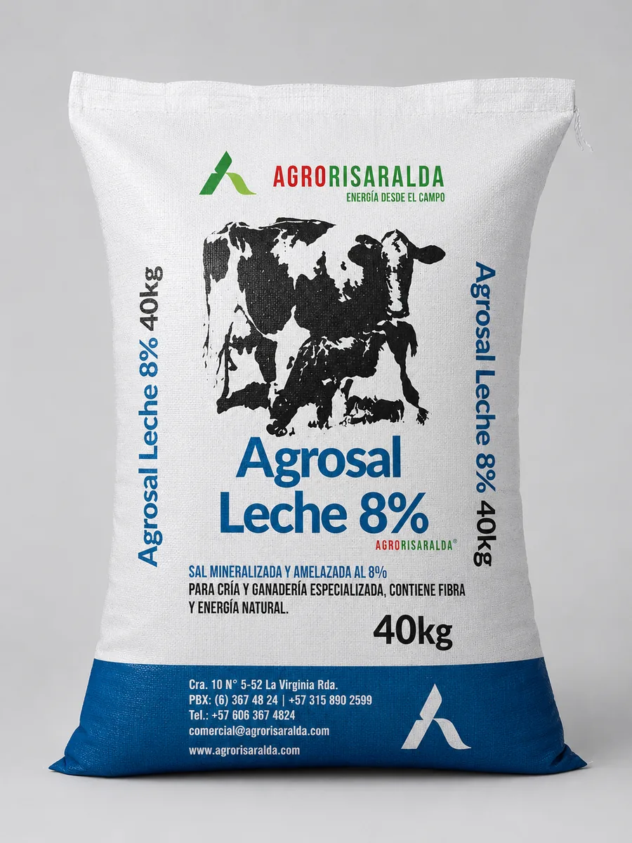 Agrosal Leche 8% 40 kg