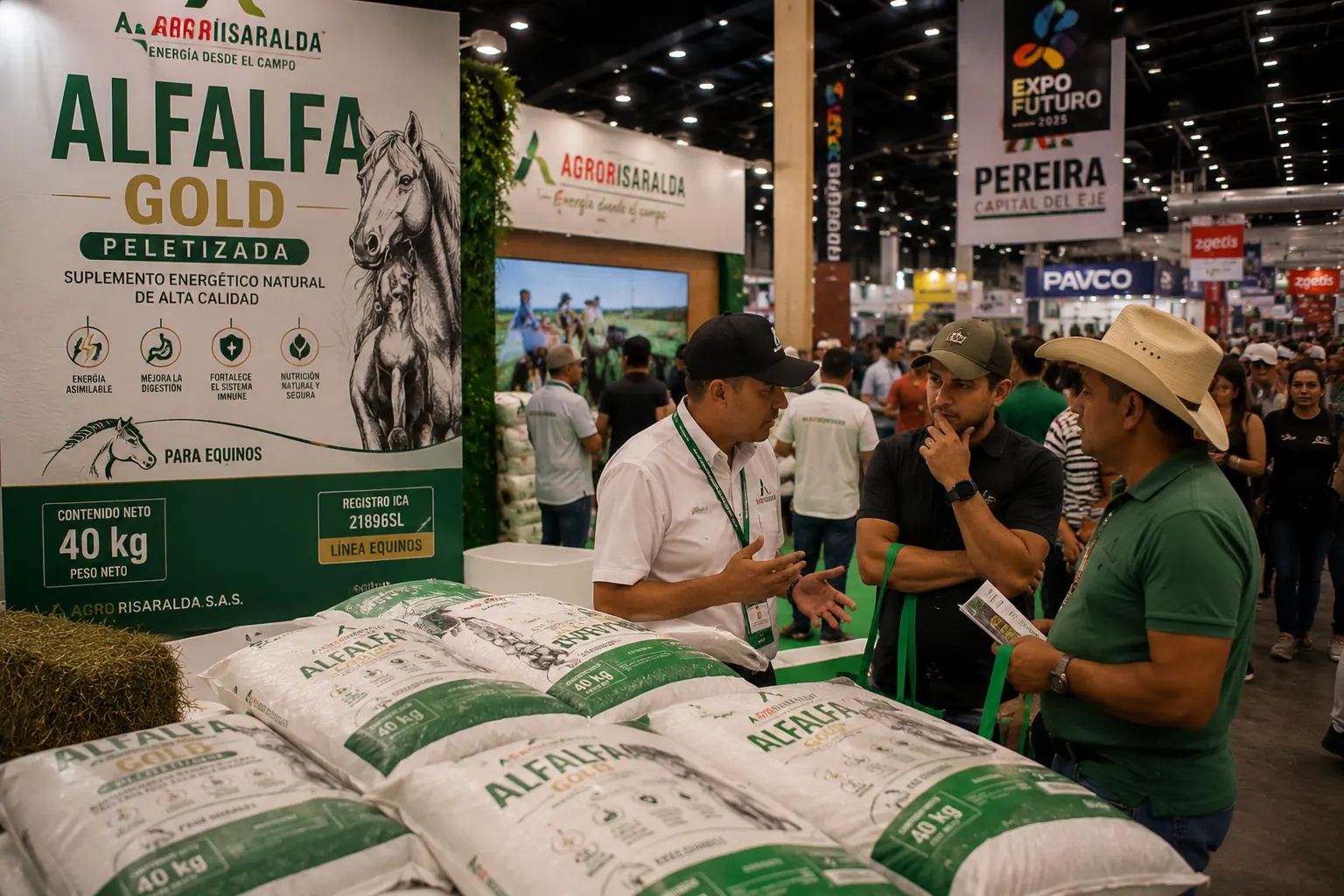 Agro Risaralda y Alfalfa Gold en ExpoFuturo Pereira