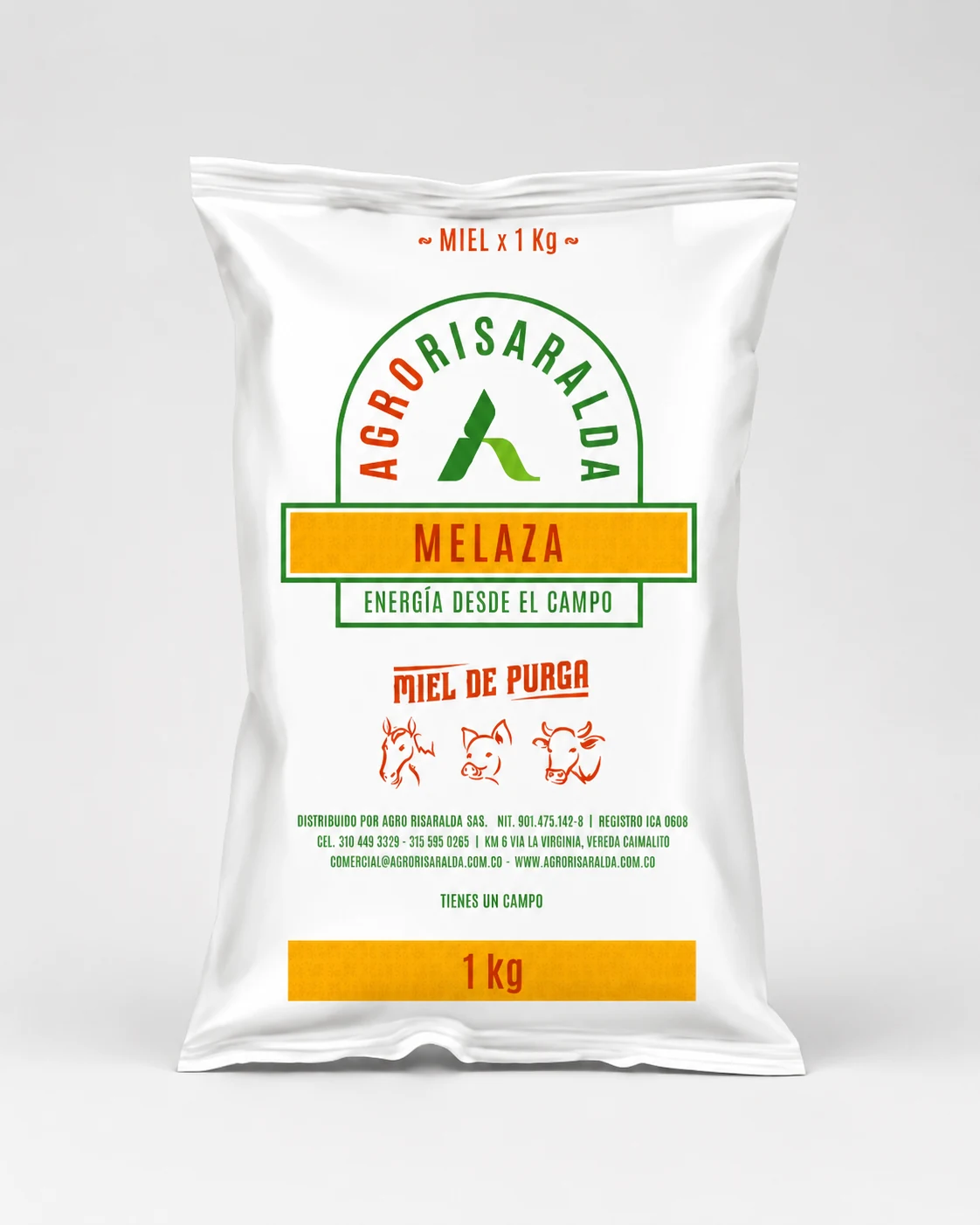 Melaza Miel de purga Agro Risaralda 1 kg