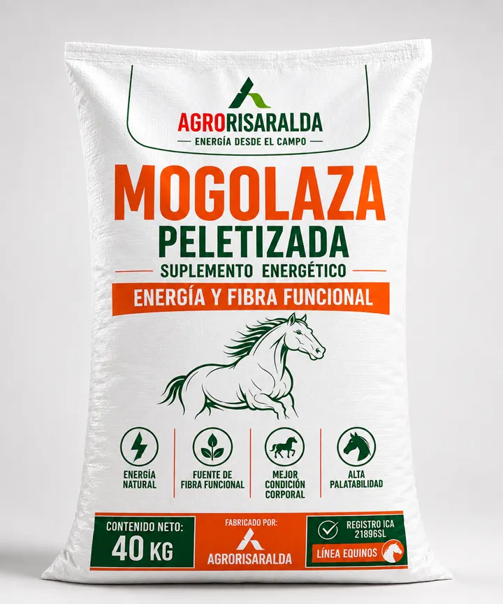 Empaque de Mogolaza Peletizada